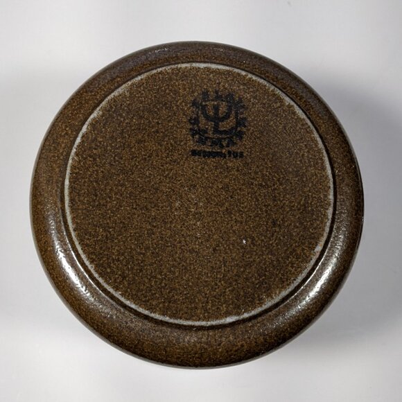 ESLAU DANMARK ~ Tue Poulsen Brown Pot Casserole Baking Pottery Denmark with Lid - Picture 4 of 7